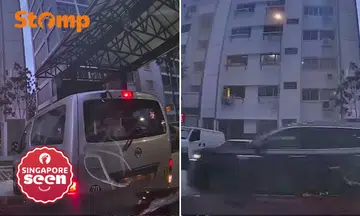 Motorist chases hit-and-run van driver in Tampines