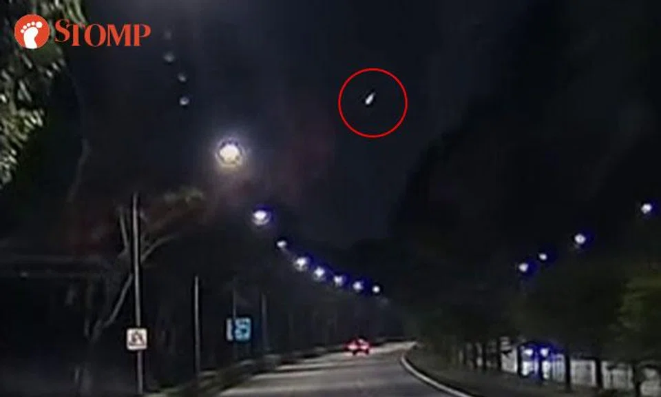Stomper catches meteor streaking across Buangkok sky on early morning drive