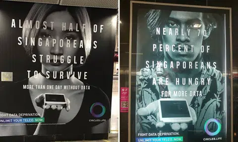 Not enough data on your phone same as starvation and suffering from poverty? Controversial ad divides netizens