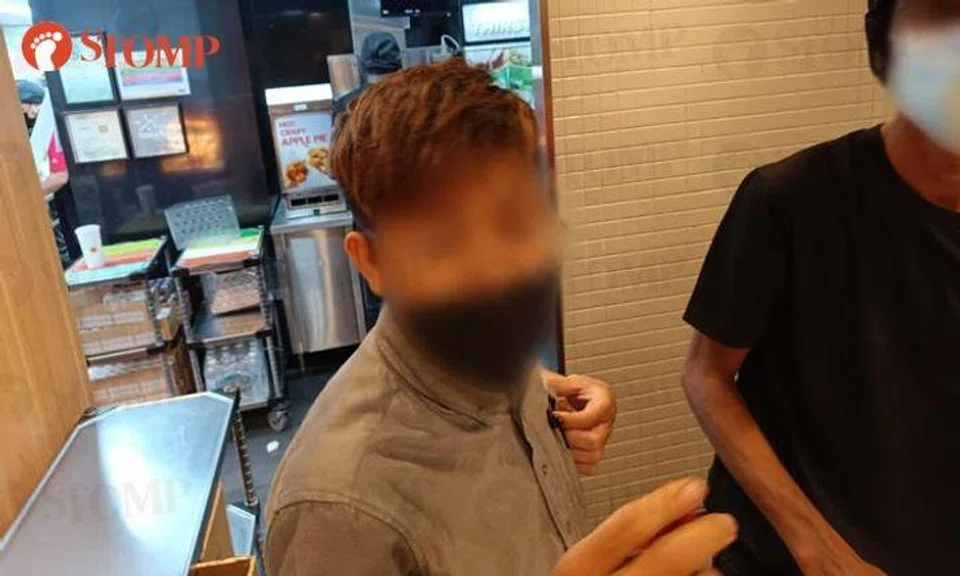 McDonald's has apologised over the incident at a Hougang outlet. 