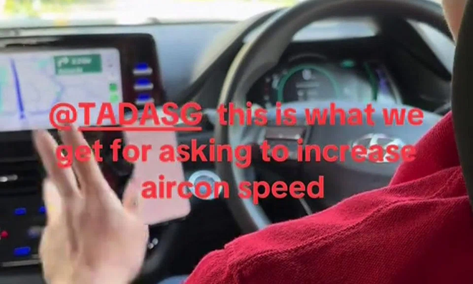 tada driver tells passenger to get out after he asks to turn up air-con