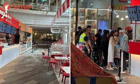 Screams heard after glass panel falls and shatters at Star Vista mall, injuring six people