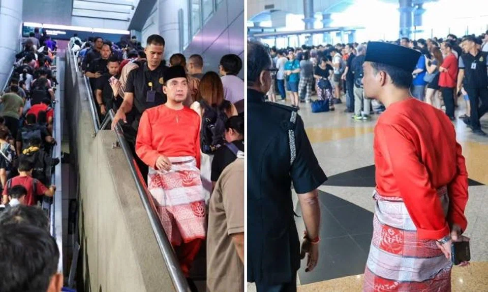 Onn Hafiz Ghazi paid a surprise visit.