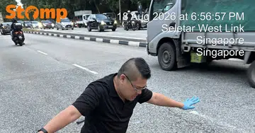 Stomper who did CPR on motorcyclist in fatal Seletar West Link accident: ‘Netizens said I caused his death’