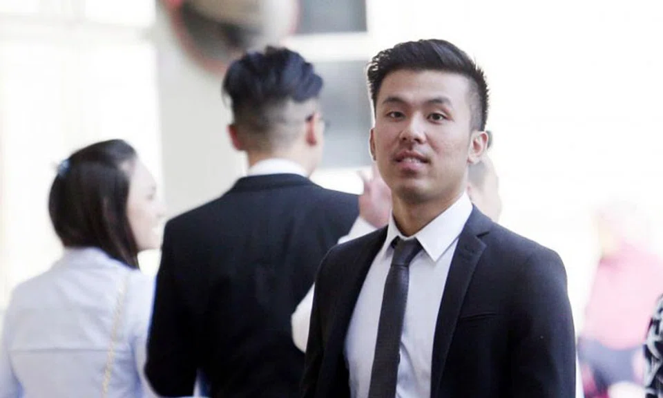 Khong Tam Thanh (pictured) is accused of raping a woman along with two others at the Carlton Hotel on Sept 10, 2016. PHOTO: LIANHE ZAOBAO