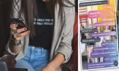 14-year-old girl loses $1,122 to scammers, told to send nude pics to pay off her 'debts'