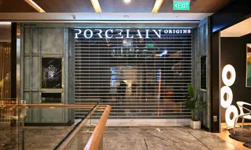 Porcelain, who has outlets at Paragon (above) and Guoco Tower, announced on April 21 that it is in the midst of the court-appointed process before formal winding up.