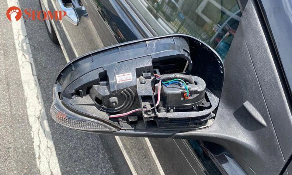 Car damaged by bus in hit-and-run accident at MacPherson Road, police investigating