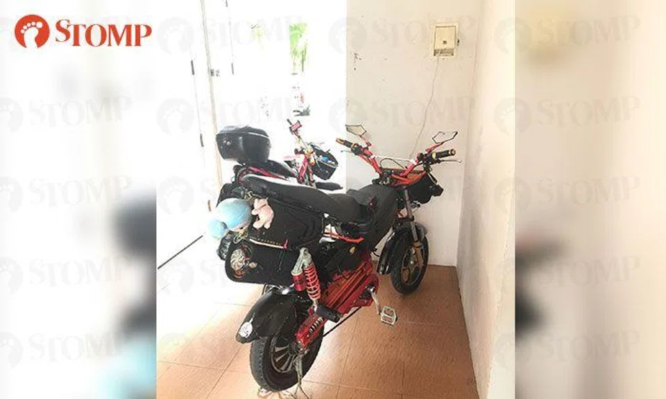 Many fires from charging PMDs in homes -- yet these e-bikes found charging at void deck