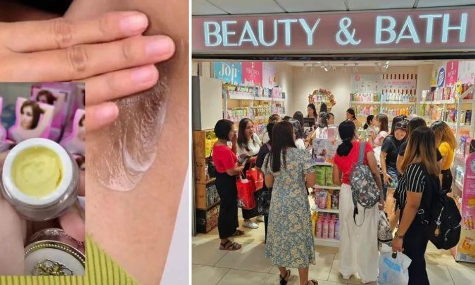 Thai underarm whitening cream seized from Lucky Plaza shop, found to contain toxic metal 