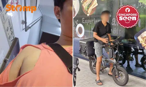 Man claims drunk delivery rider ‘randomly’ attacked him
