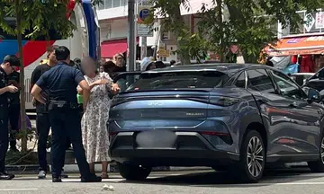 chinatown accident driver charged 