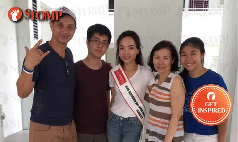 Beauty queens and former actor Collin Chee join forces to help needy families on Hari Raya