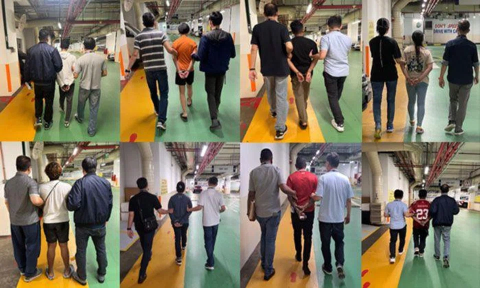 41 people arrested over money mule activities for various scams
