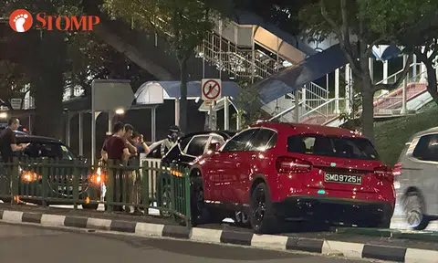 Woman assisting with investigations after Pasir Ris accident involving 2 cars and motorcycle