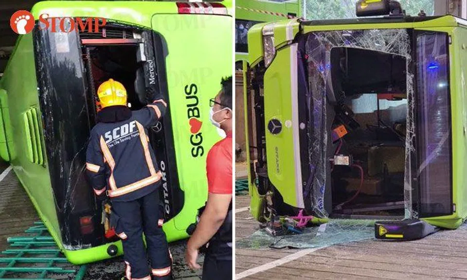 Bukit Batok bus collision: Bus driver arrested, most of those hospitalised have been discharged