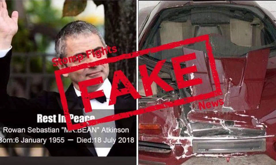 'Mr Bean' killed in McLaren car crash? Nope, it's a hoax