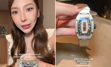 Thai influencer's $400,000 watch allegedly stolen at Singapore F1, asks public for help