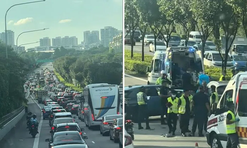 Photos from the site of the accident. 