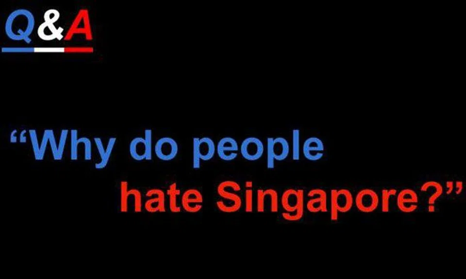 'Ang Moh' gives his take on why people hate Singapore