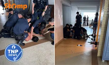 'Do you hate me?': Witness says Laguna Park resident tried to jump from 13th floor after incident left man dead