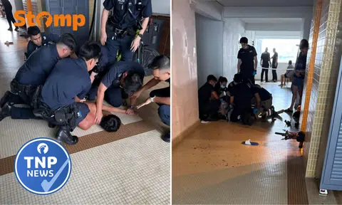 'Do you hate me?': Witness says Laguna Park resident tried to jump from 13th floor after incident left man dead