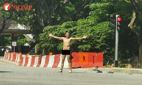 Man, 51, arrested for walking around Zion Road naked and for suspected drug-related offences