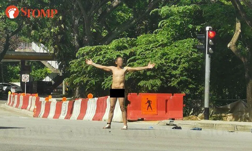 Man, 51, arrested for walking around Zion Road naked and for suspected drug-related offences