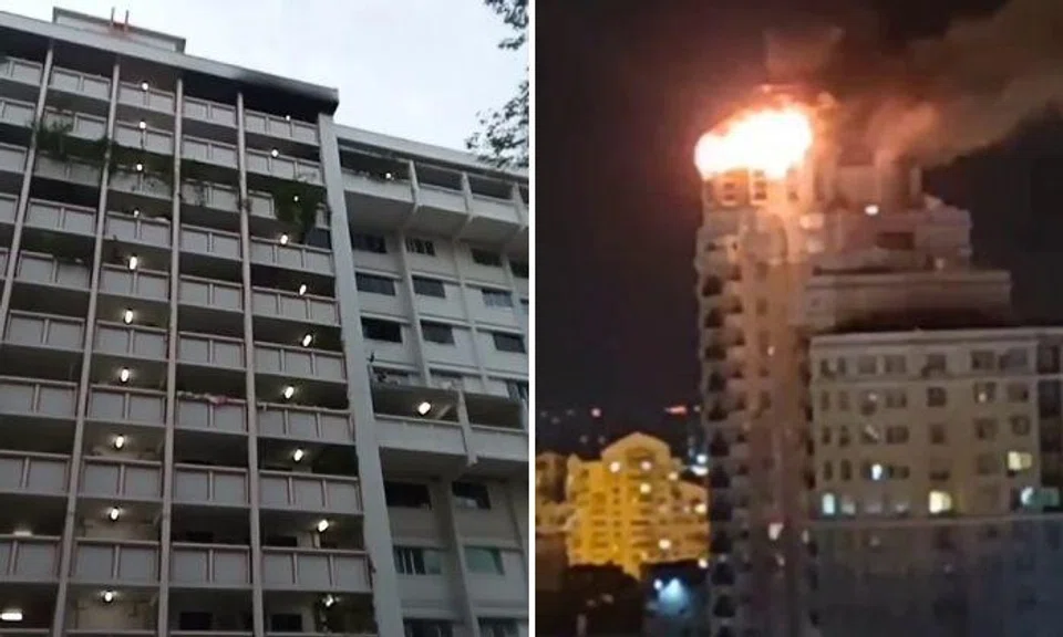 Two fires were reported in Bukit Batok last week, the first on June 14 and the second two days later.
