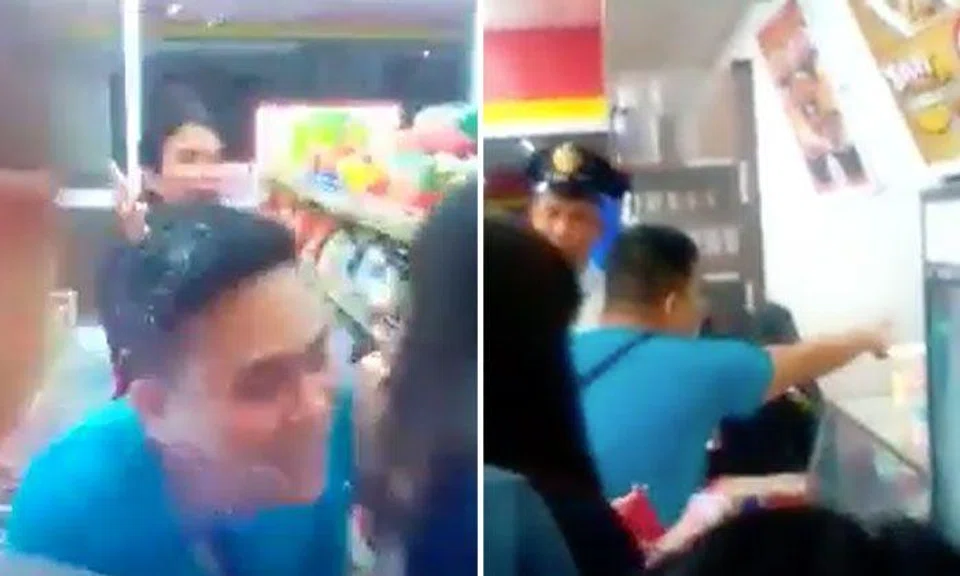 Filipino man throws loaf of bread at cashier when told not to cut queue, gets 'treated' to free milkshake