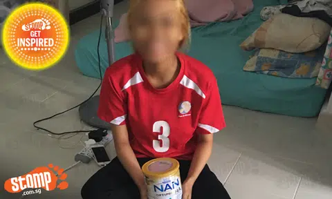 Stomper Ian to the rescue again -- for pale-looking mum who hasn't eaten in 2 days
