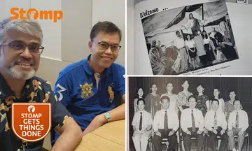 Stomper finds Montfort Junior School teachers he last saw 30 years ago after Stomp report