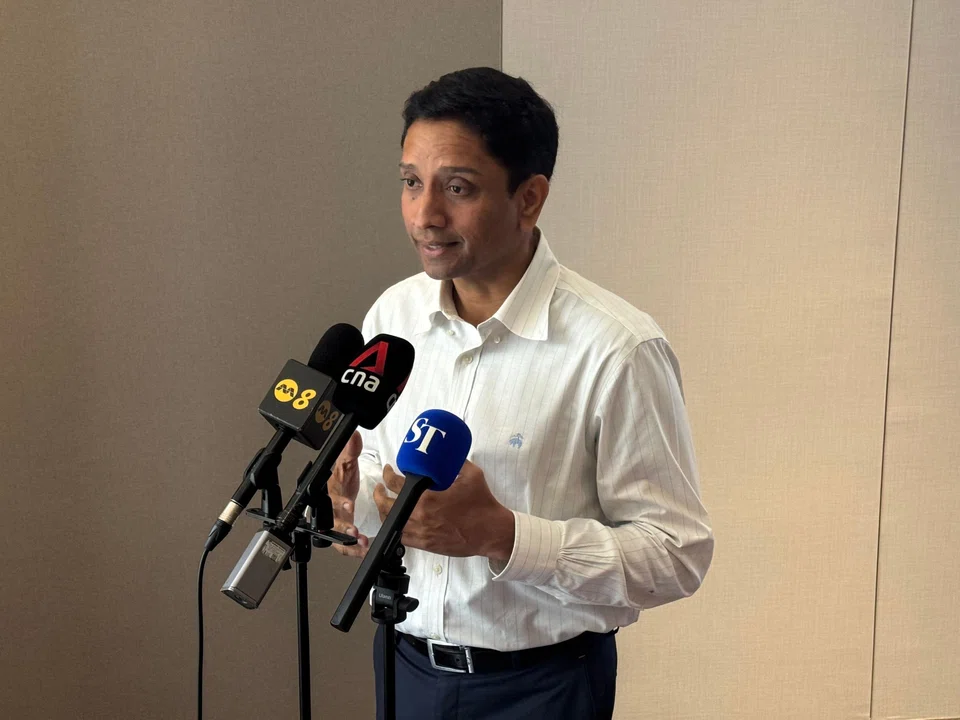 Minister of State for Manpower Dinesh Vasu Dash extended his condolences to the family of Mrs Jane Lee, the late owner of Sumo Salad. 