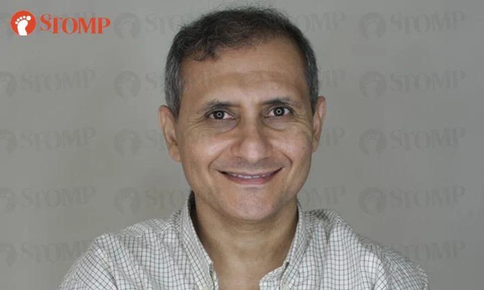 Khaled (pictured) is looking for his long lost university friend. 