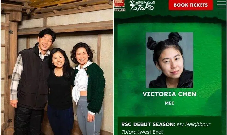 Singaporean actress Victoria Chen will play the lead role of Mei in a stage adaptation of Studio Ghibli’s cult classic animated film My Neighbour Totoro.