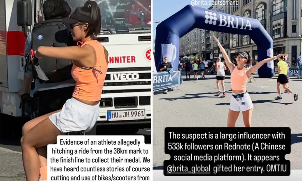 Influencer who cheated in Berlin Marathon dropped by sponsor
