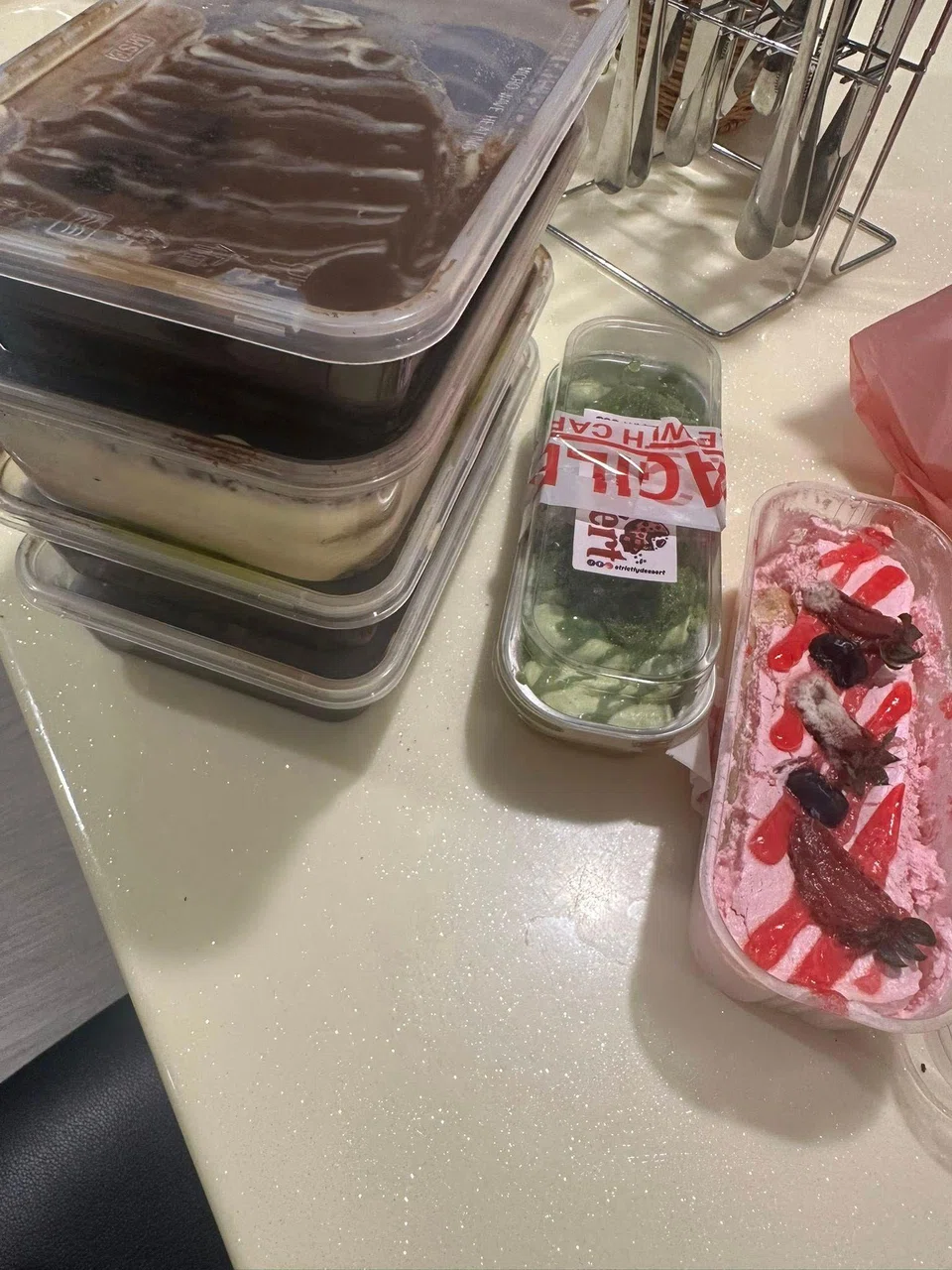 woman finds mould in tiramisu