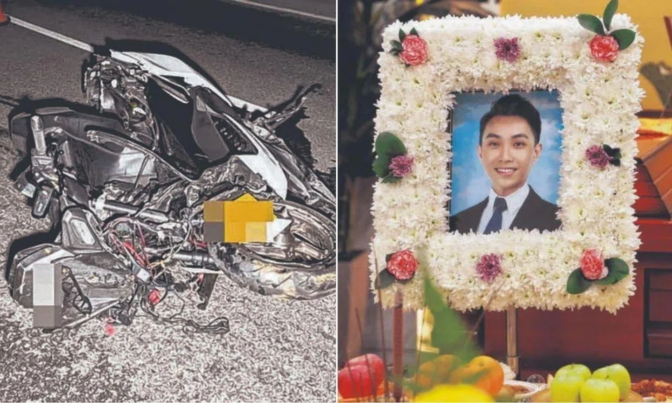 The manager of the car dealership where motorcyclist Joash Fung worked before his death has denied claims that he was called back last minute to work.