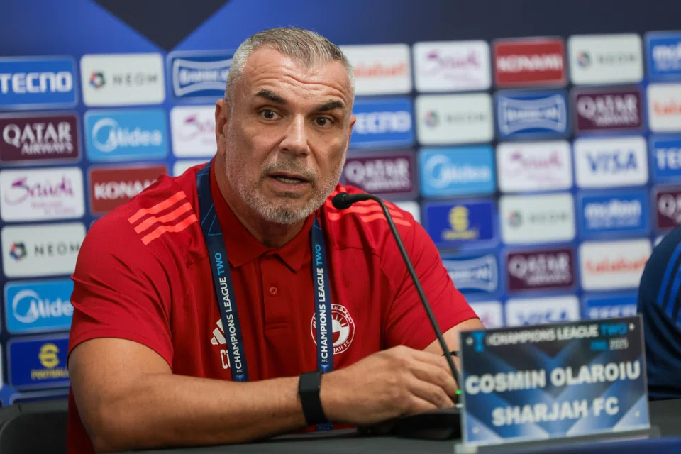 Sharjah coach Cosmin Olaroiu complimented the Sailors for being “well-organised and well-prepared, with very good quality in front”.