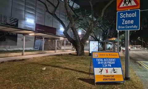 84-year-old pedestrian dies after accident involving power-assisted bicycle in Bedok South