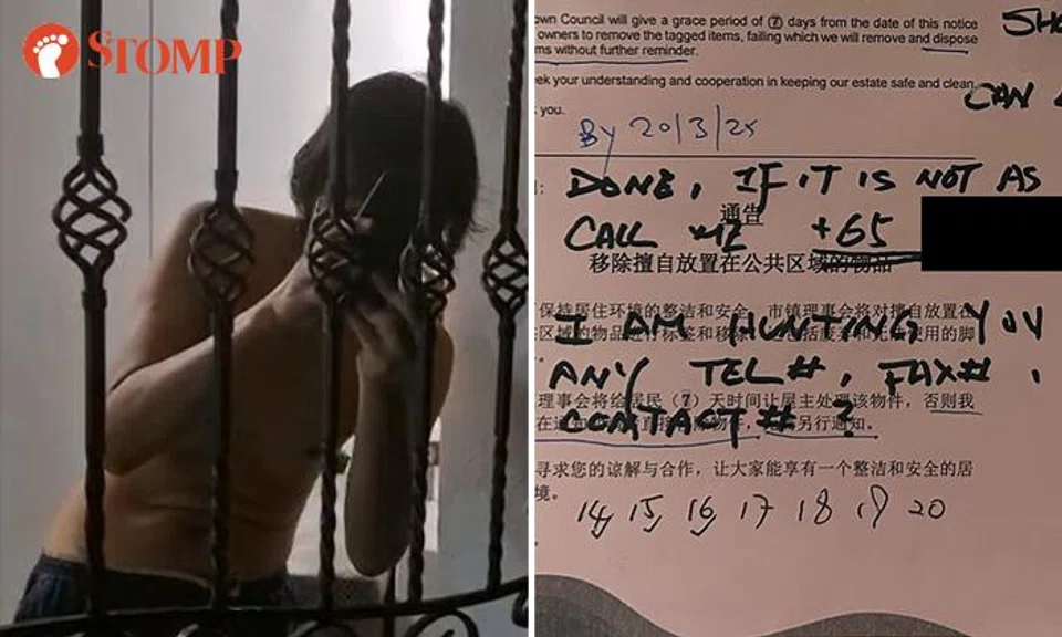 A family at Block 767 Bedok Reservoir View has endured harassment from their neighbour since March 2024. 