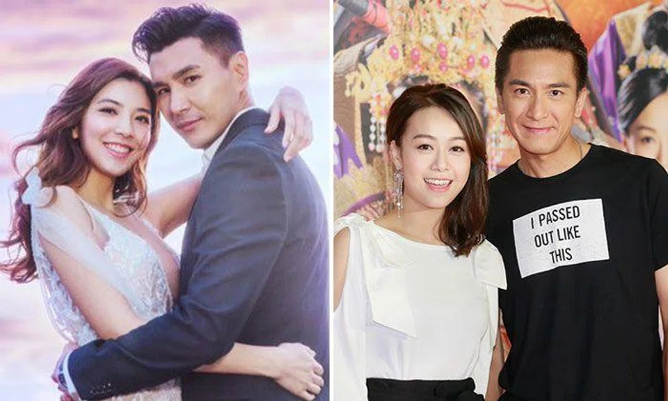 Ruco Chan and Phoebe Sin (left) and Kenneth Ma and Jacqueline Wong (right).