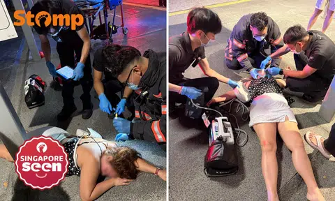 Stomper helps woman who hit her head on pillar and 'collapsed' on Farrer Road pavement at midnight