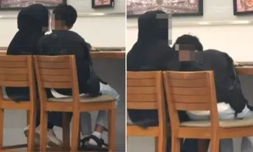 teenagers, Johor mall, intimate behaviour