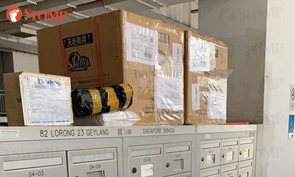 SingPost apologises, takes displinary action against Speedpost postman who left parcels on top of letterbox at Geylang