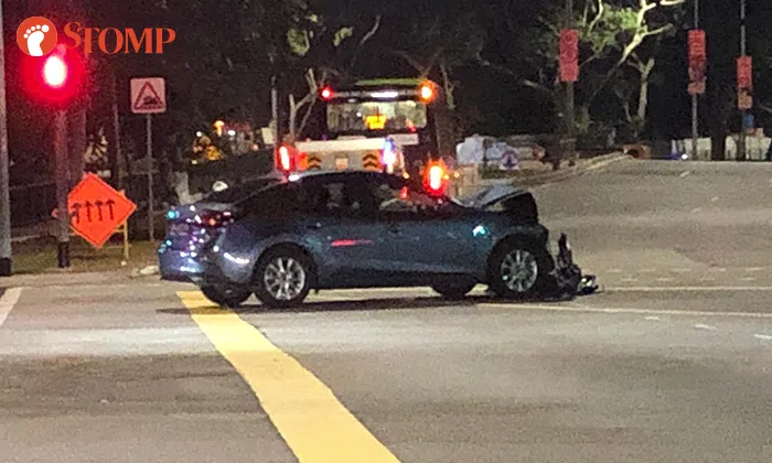 Driver taken to hospital after accident involving bus and car at ...