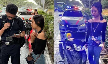 Girl, 16, under investigation for using deregistered motorcycle without licence, had teenage pillion rider