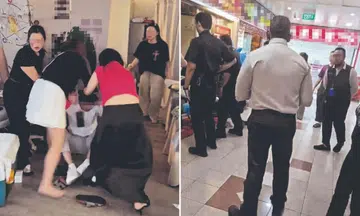 Fight between two women and one man at People’s Park Complex