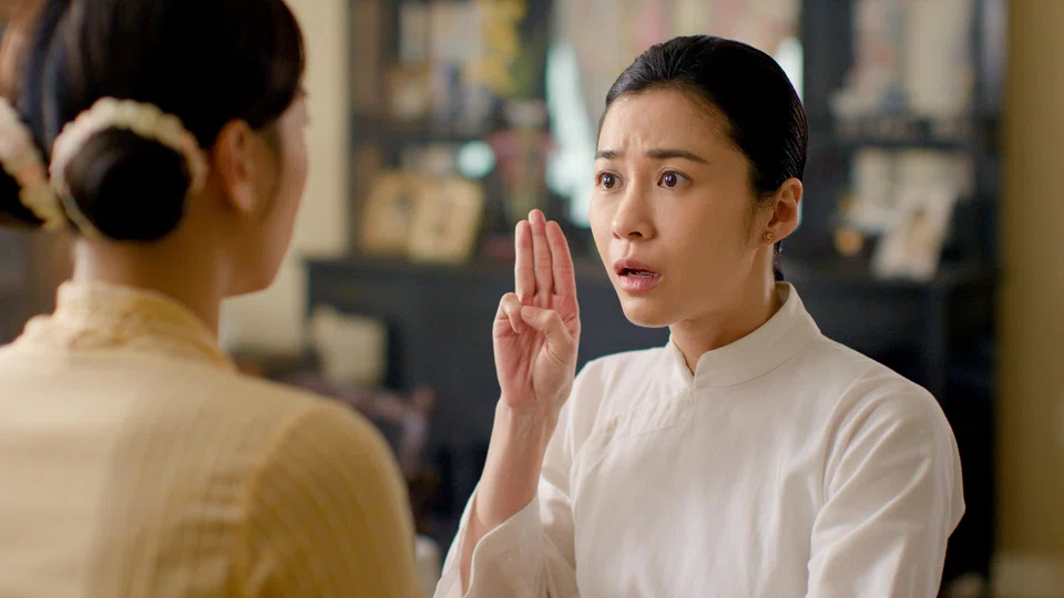 Malaysian Mediacorp actress Juin Teh plays a majie, or domestic helper, in the hit Channel 8 series Emerald Hill - The Little Nyonya Story.