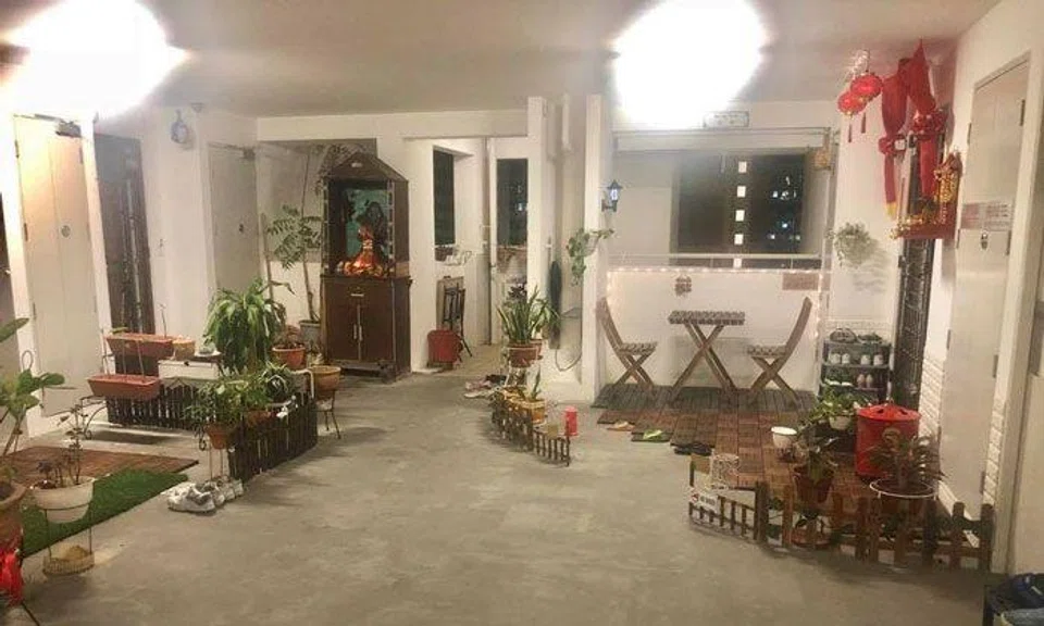 The kampung spirit is strong among residents at this HDB block